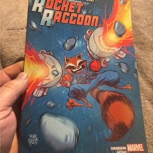 Marvel Rocket Raccoon Comic Book Included is Spider-Man